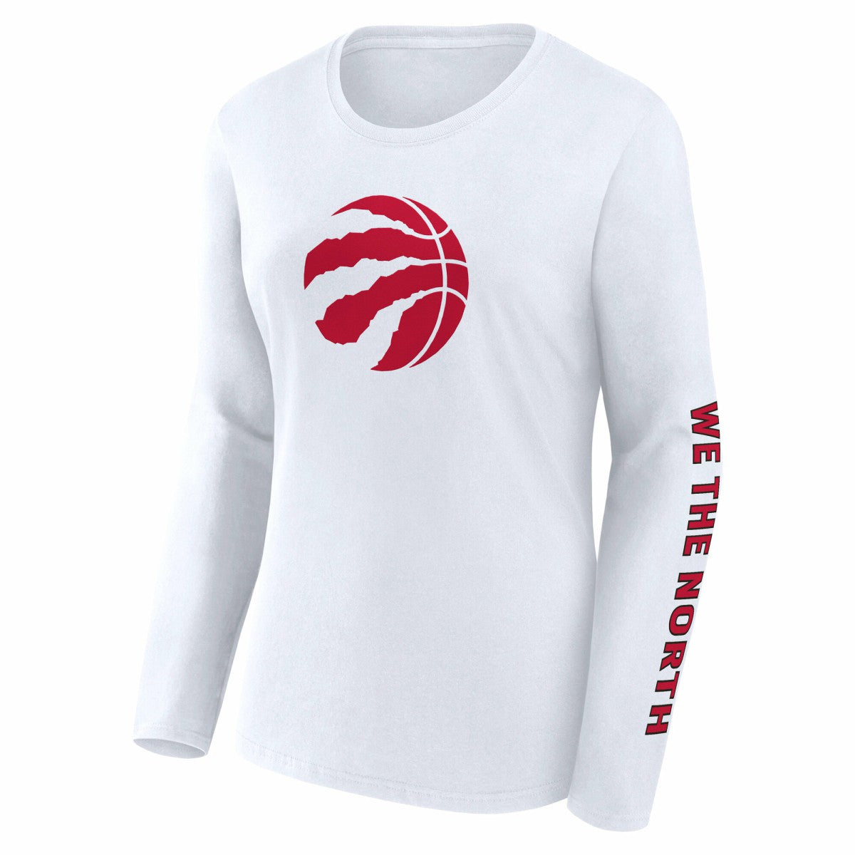 Fanatics Toronto Raptors Women's Long Sleeve T-Shirt White