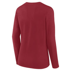 Arizona Cardinals Women's Cheerleader Long Sleeve T-Shirt - Cardinal - Fanatics