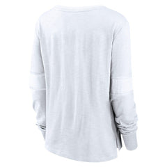 Seattle Kraken Fanatics Women's White Out Lace-Up Fashion Long Sleeve T-Shirt | Fanatics near me