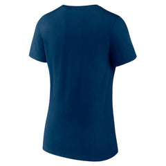 Seattle Kraken Fanatics Women's V-Neck T-Shirt - Deep Sea Blue | Fanatics discount