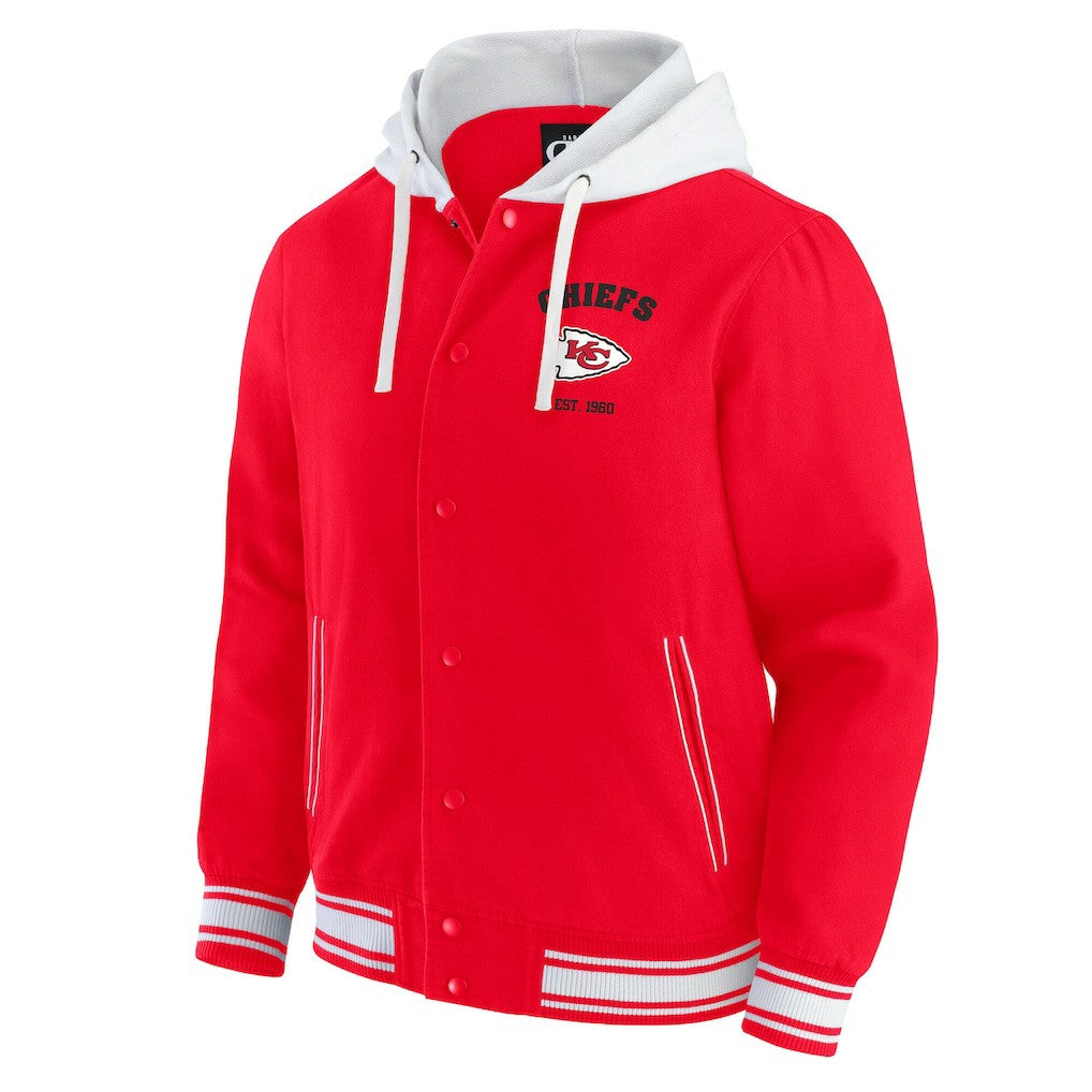 Kansas City Chiefs Darius Rucker Collection Full-Snap Hoodie Jacket - Red - Fanatics