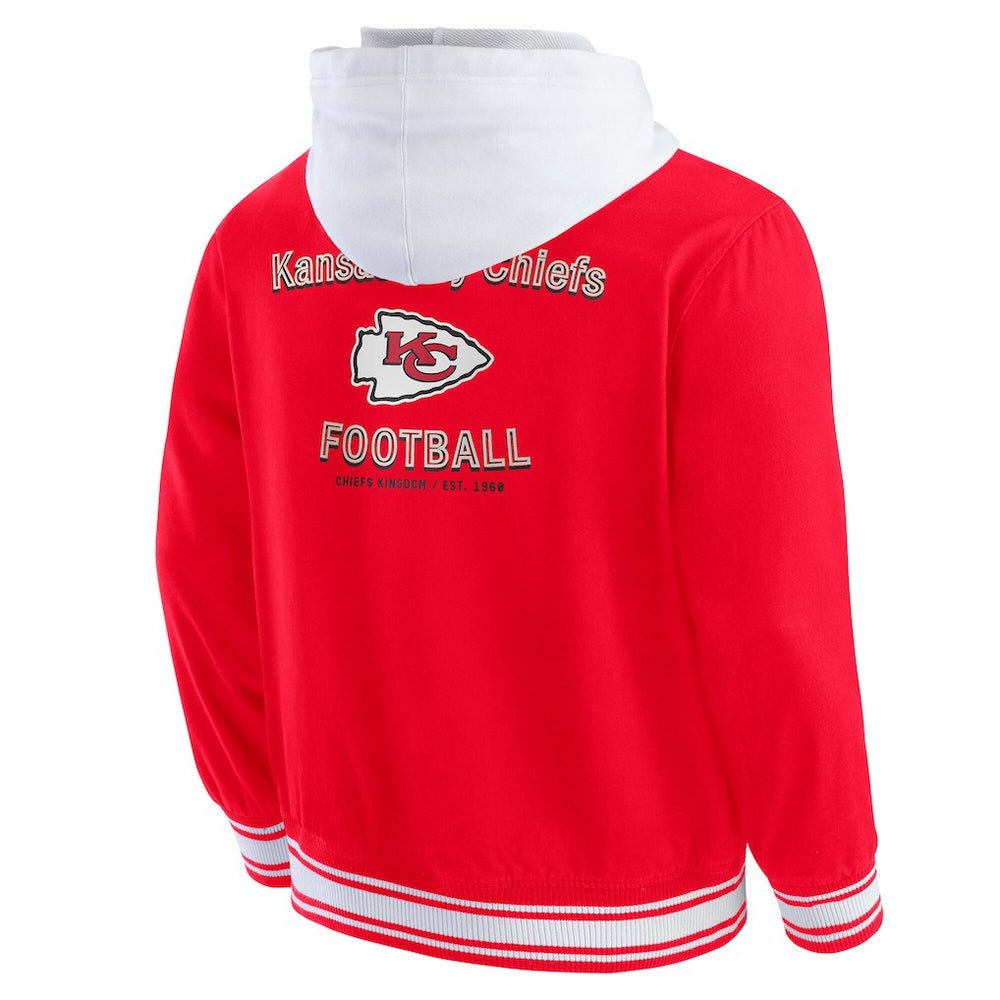 Kansas City Chiefs Darius Rucker Collection Full-Snap Hoodie Jacket - Red - Fanatics