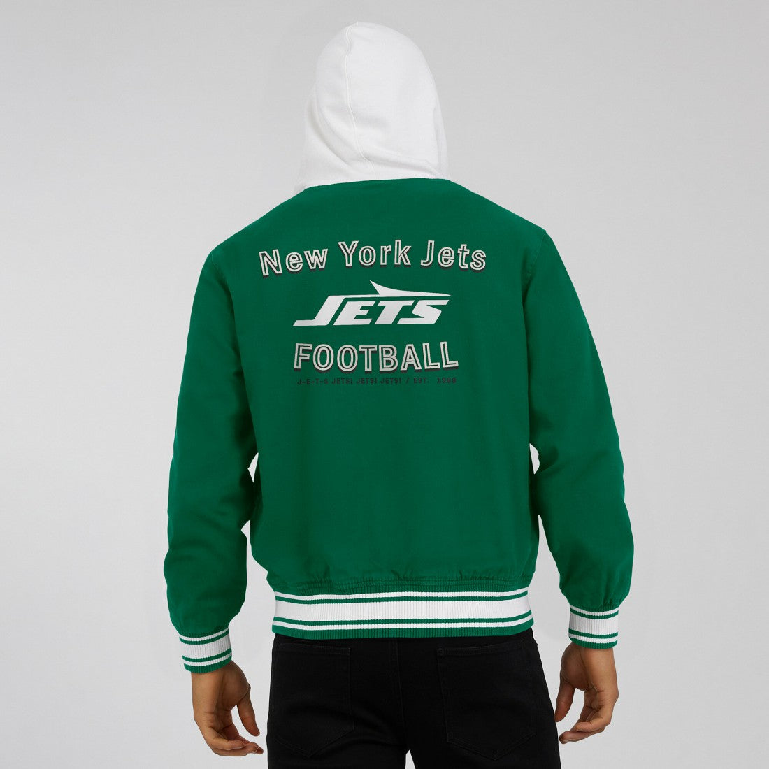 New York Jets Darius Rucker Collection Full-Snap Hoodie Jacket - Green - Fanatics