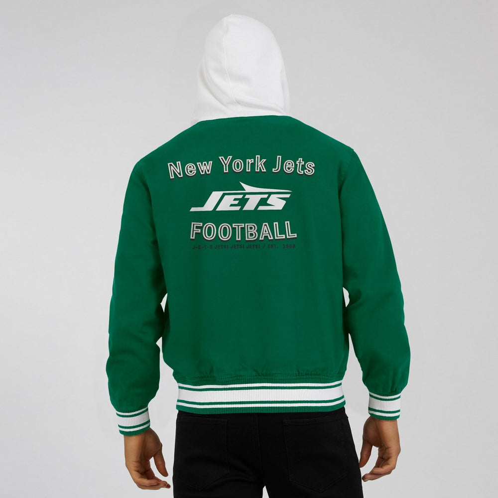 New York Jets Darius Rucker Collection Full-Snap Hoodie Jacket - Green - Fanatics