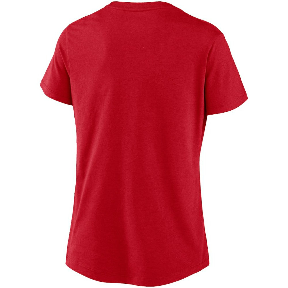 Washington Nationals Nike Women's Local Team Tri-Blend V-Neck T-Shirt Outlet