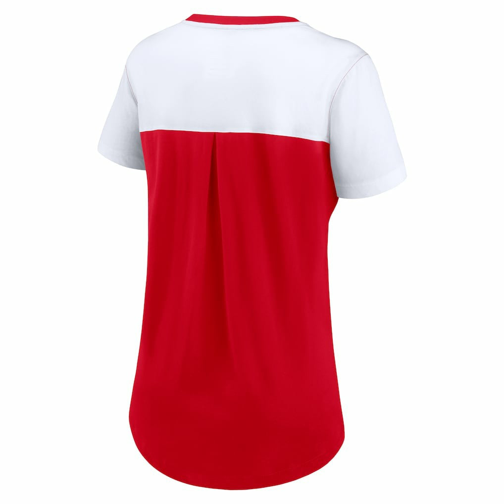 Kansas City Chiefs Women's Preferred Yoga Inspired Fashion Top - Red - Nike