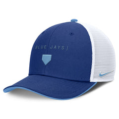 Toronto Blue Jays Nike Rise Diamond Plate Performance Trucker Flex Hat for sale