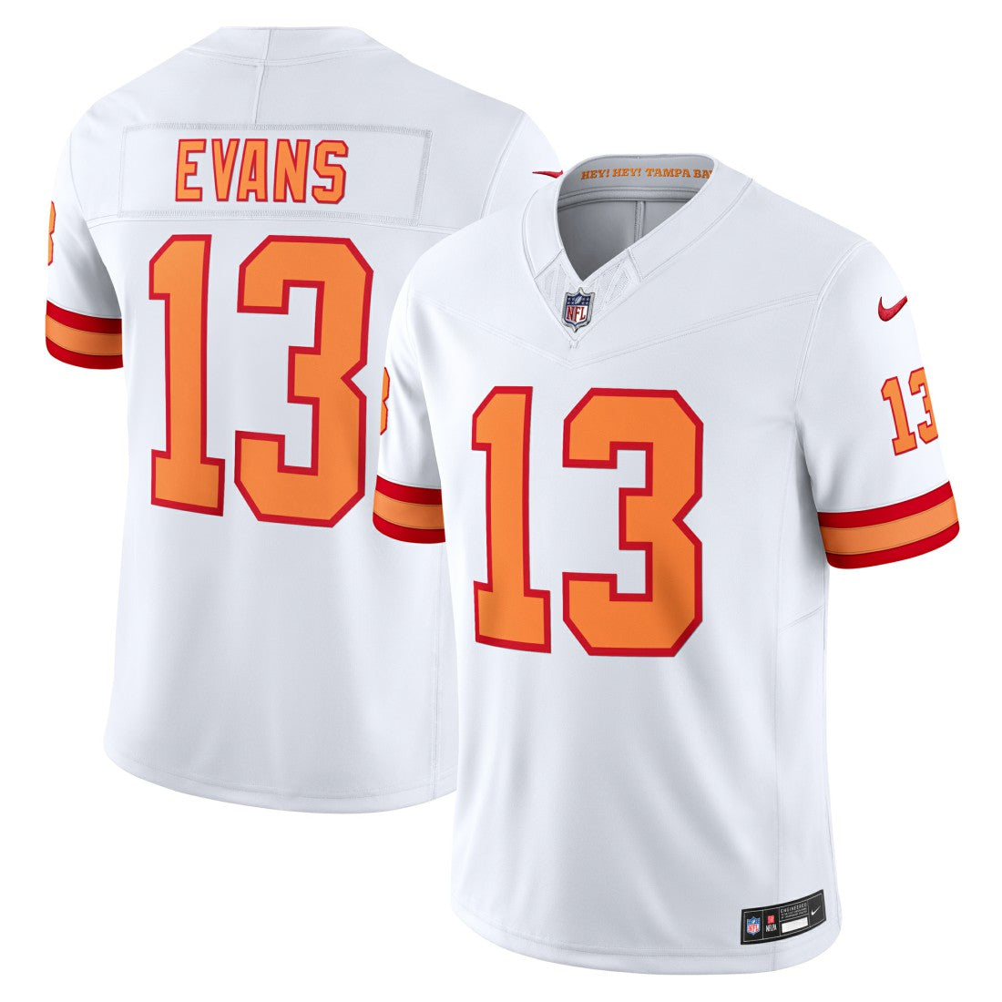 Mike Evans '76 Tampa Bay Buccaneers Vapor F.U.S.E. Player Limited Jersey - White - Nike