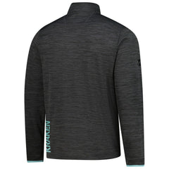 Seattle Kraken Fanatics Authentic Pro Lightweight Quarter-Zip Pullover - Heather Charcoal | Fanatics Lifestyle