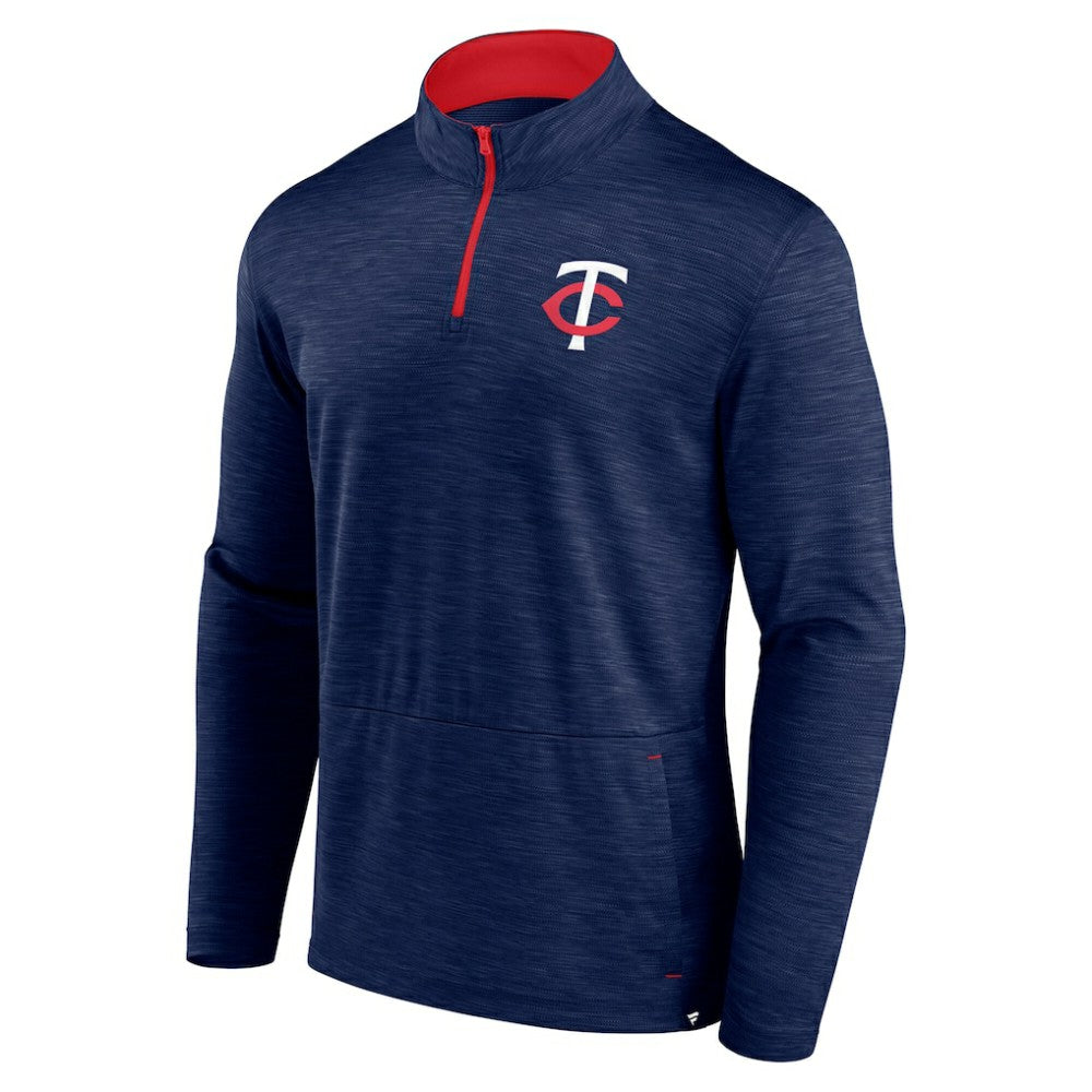 Minnesota Twins Fanatics Fundamentals Quarter-Zip Pullover Discount