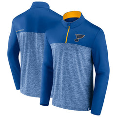 St. Louis Blues Fanatics Iconic Defender Quarter-Zip Jacket - Blue | Fanatics online