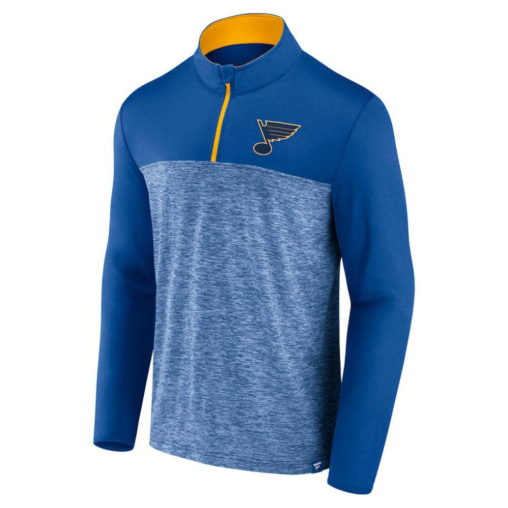 St. Louis Blues Fanatics Iconic Defender Quarter-Zip Jacket - Blue | Fanatics online