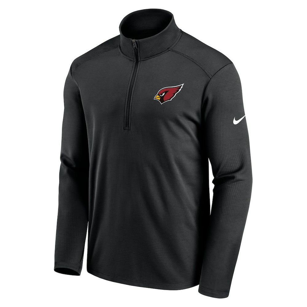Arizona Cardinals Pacer Half-Zip Pullover - Black - Nike