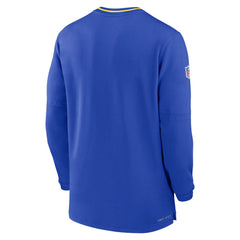 Los Angeles Rams Coach Half-Zip Sweatshirt - Royal - Nike