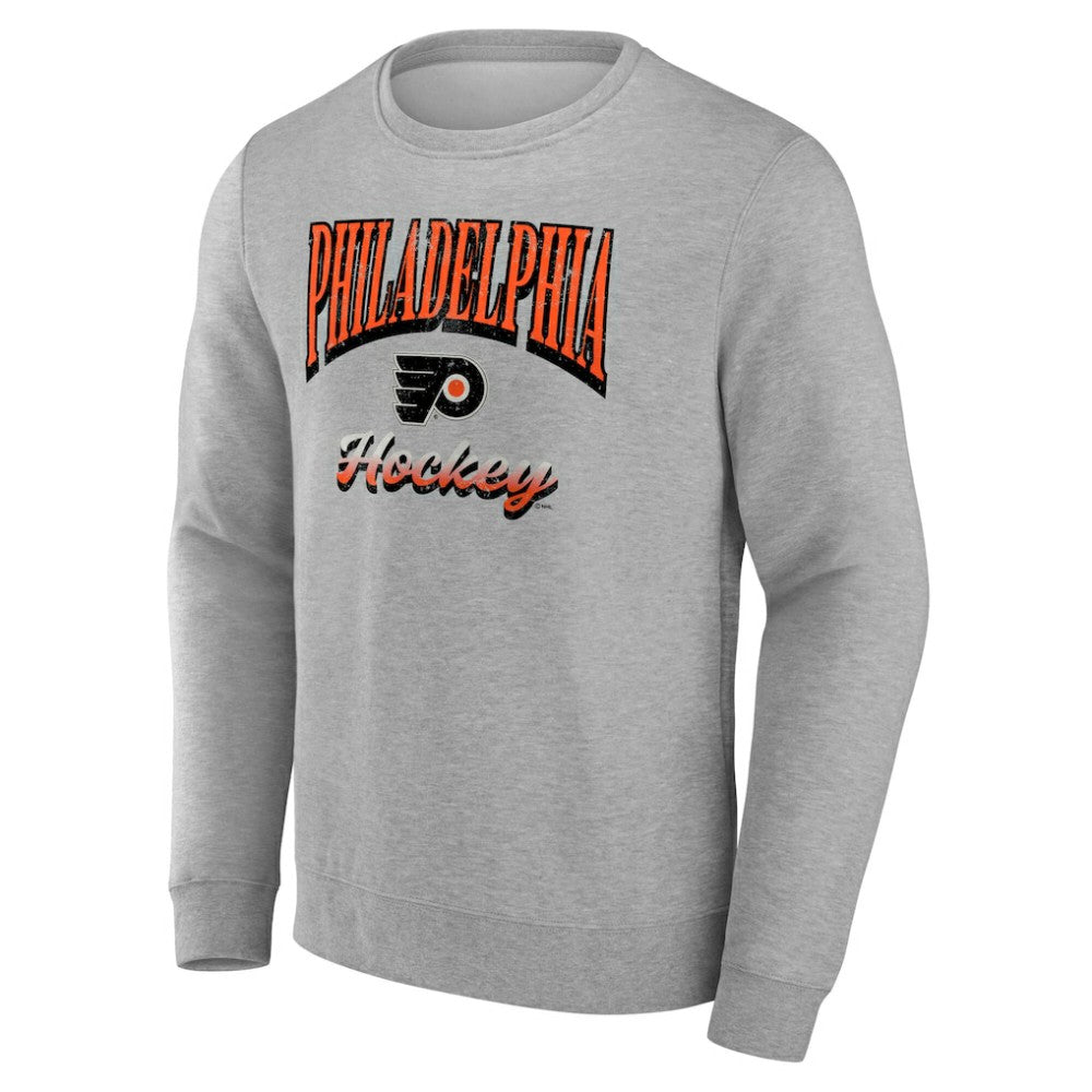 Philadelphia Flyers Fanatics Light the Candle Fleece Pullover Sweatshirt - Gray | Fanatics near me
