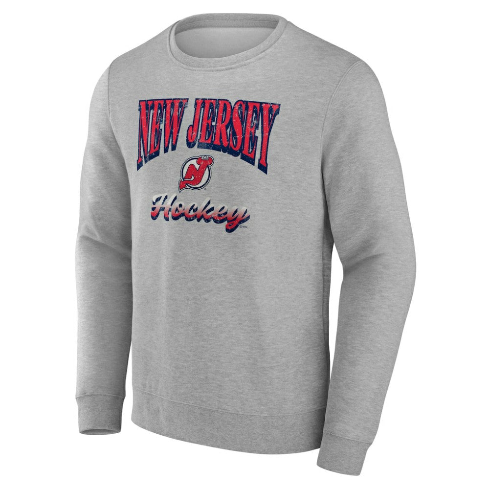 New Jersey Devils Fanatics Light the Candle Fleece Pullover Sweatshirt - Gray | Fanatics online