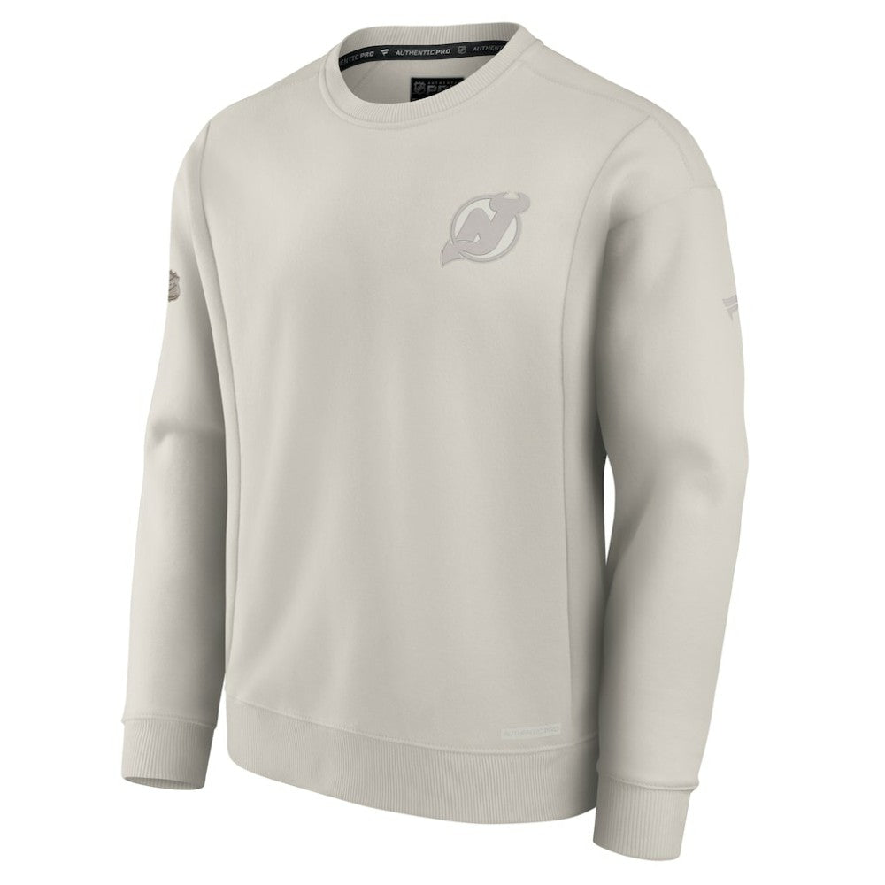 New Jersey Devils Fanatics Authentic Pro Road Fleece Sweatshirt - Gray | Fanatics on sale