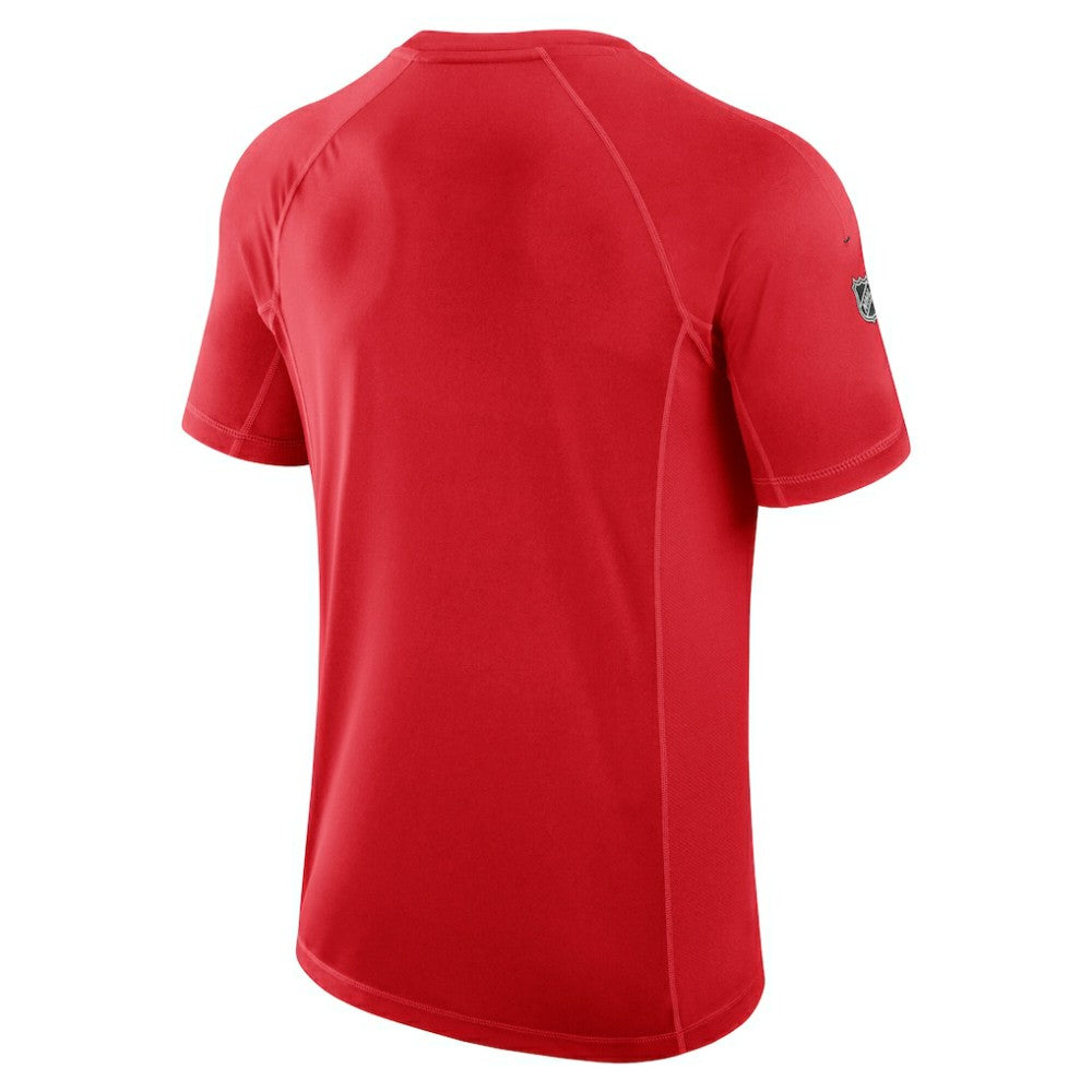 Calgary Flames Fanatics Authentic Pro Rink Tech T-Shirt - Red | Fanatics sale