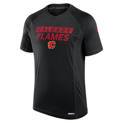 Calgary Flames Fanatics Authentic Pro Rink Tech T-Shirt - Black | Fanatics discount