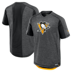 Pittsburgh Penguins Fanatics Authentic Pro Rink Performance T-Shirt - Heather Charcoal | Fanatics near me
