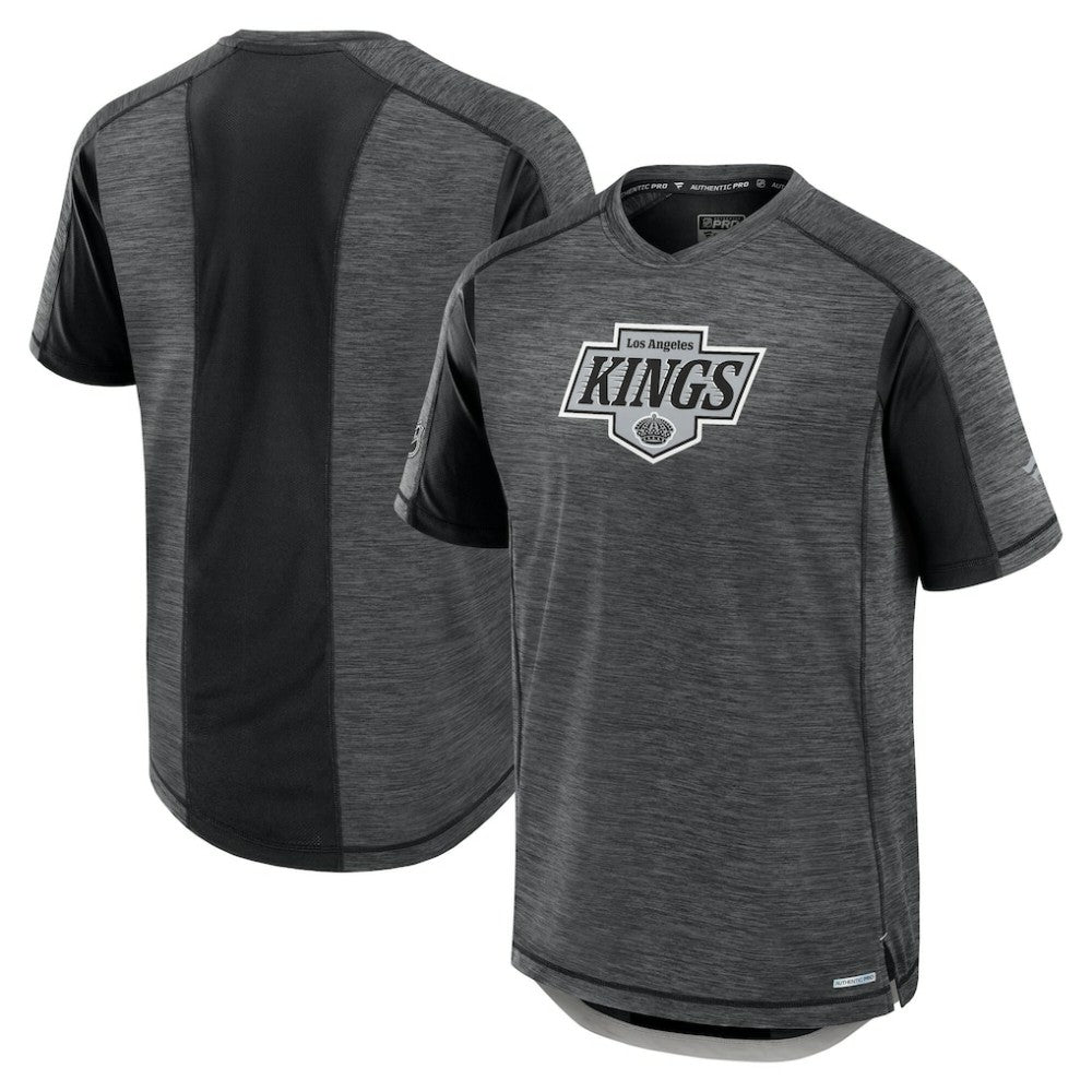 Los Angeles Kings Fanatics Authentic Pro Rink Performance T-Shirt - Heather Charcoal | Fanatics on sale