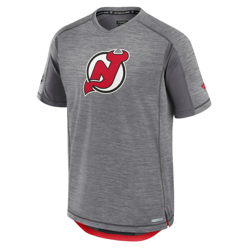 New Jersey Devils Fanatics Authentic Pro Rink Performance T-Shirt - Heather Gray | Fanatics near me