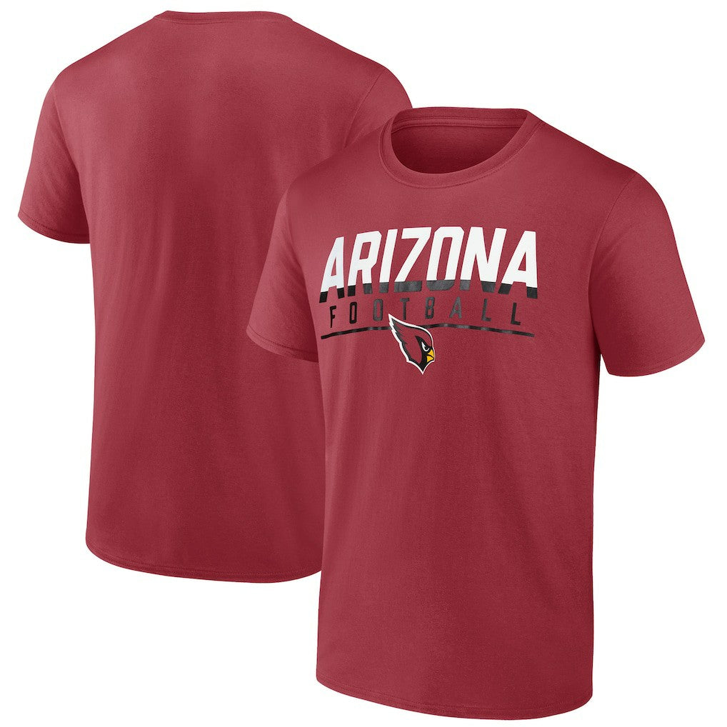 Arizona Cardinals Blocked T-Shirt - Cardinal - Fanatics