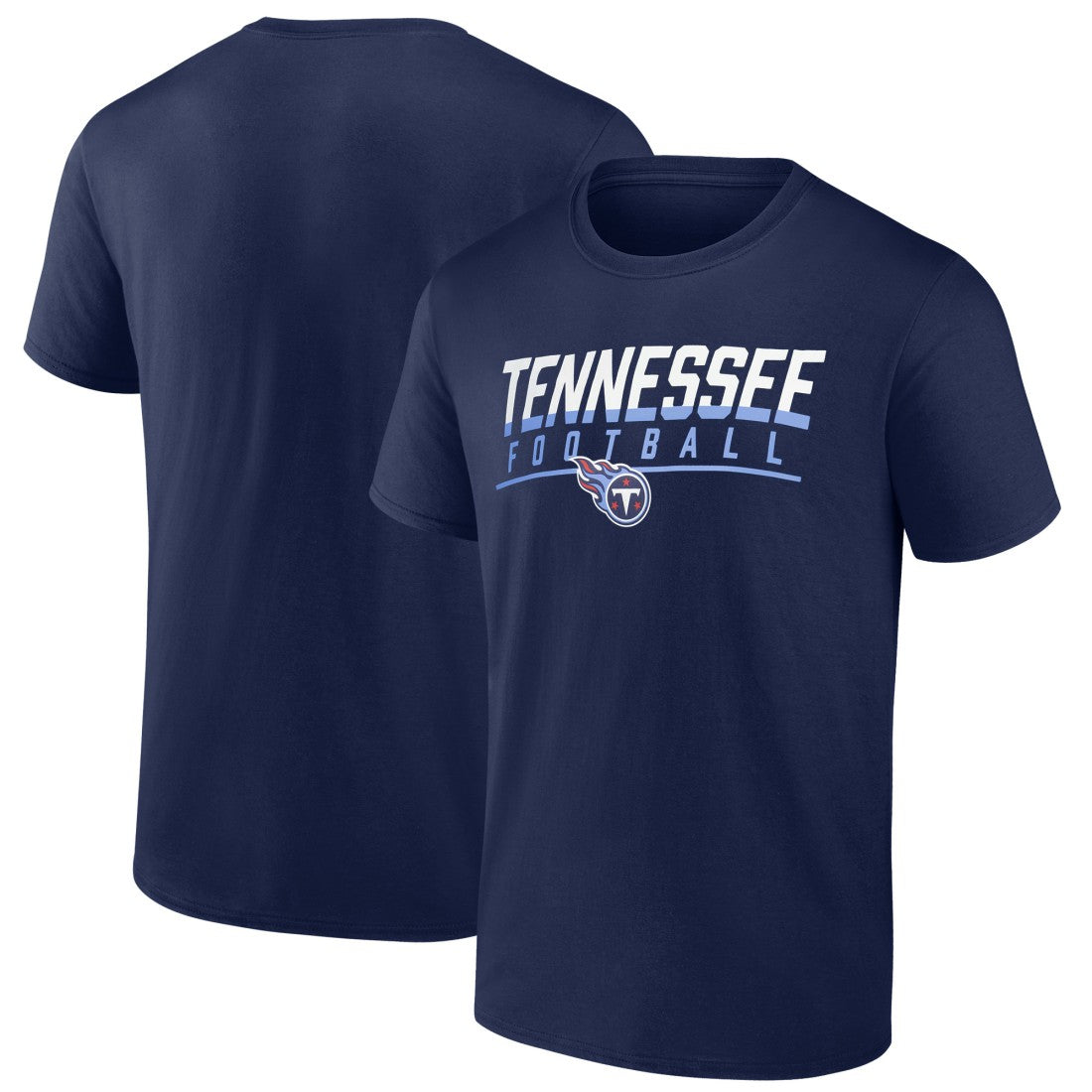 Tennessee Titans Blocked T-Shirt - Navy - Fanatics