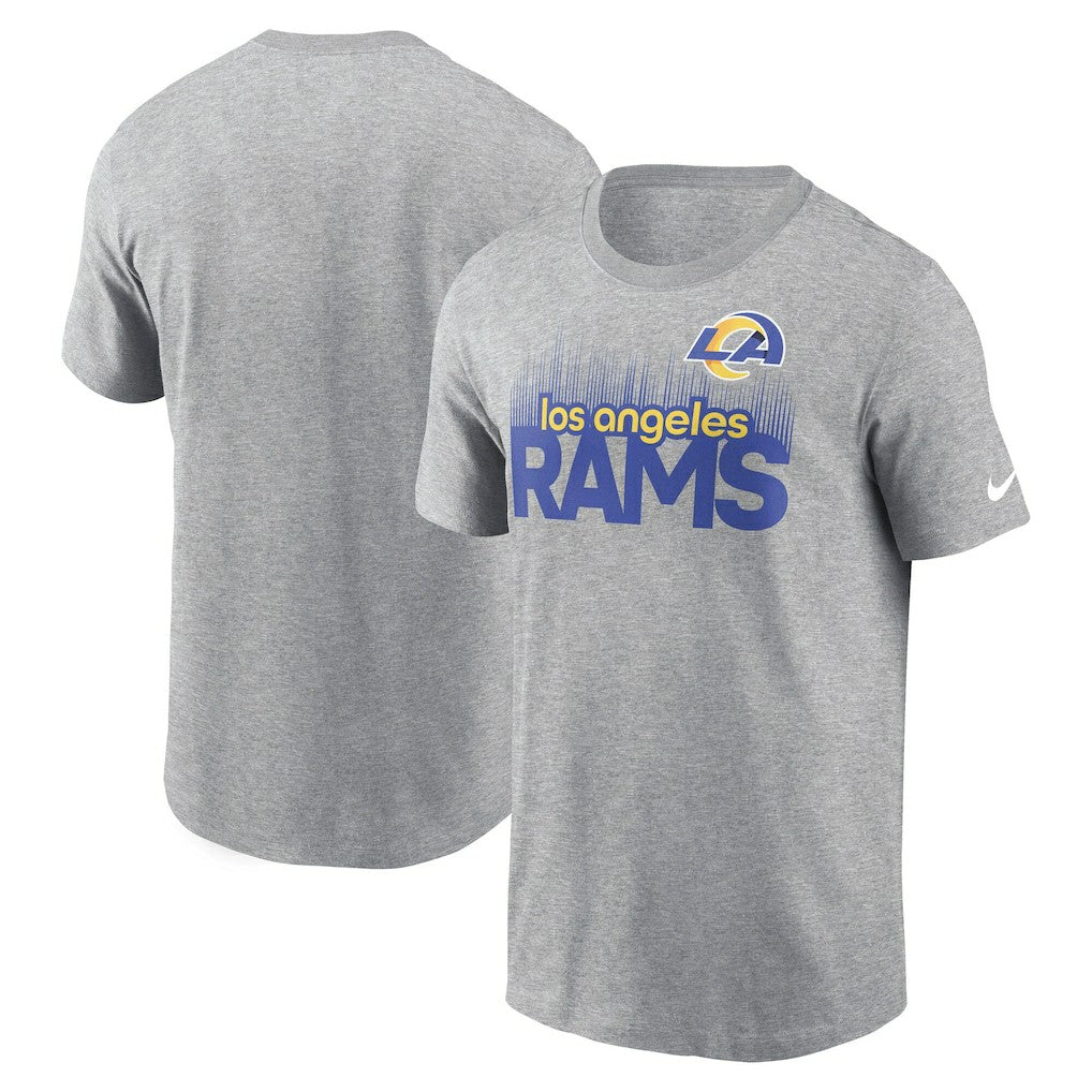 Los Angeles Rams Local Essential T-Shirt - Heather Gray - Nike