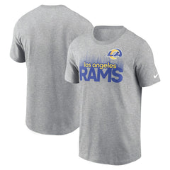 Los Angeles Rams Local Essential T-Shirt - Heather Gray - Nike