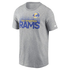 Los Angeles Rams Local Essential T-Shirt - Heather Gray - Nike