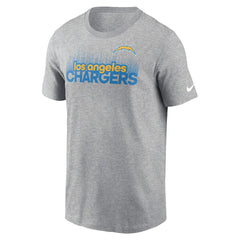 Los Angeles Chargers Local Essential T-Shirt - Heather Gray - Nike