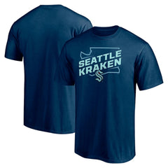 Seattle Kraken Fanatics Block Party Push Ahead T-Shirt - Deep Sea Blue | Fanatics sale
