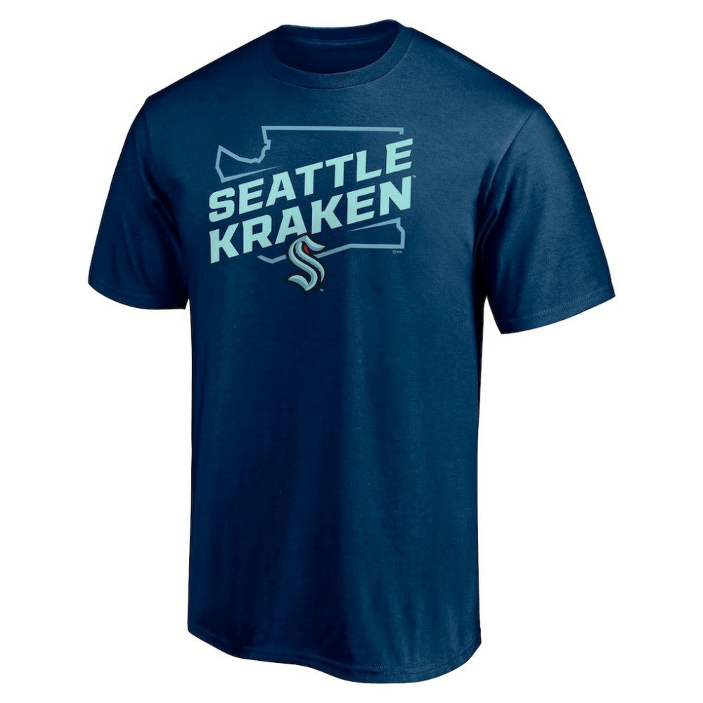 Seattle Kraken Fanatics Block Party Push Ahead T-Shirt - Deep Sea Blue | Fanatics sale