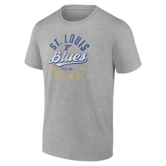 St. Louis Blues Fanatics Emblem T-Shirt - Gray | Fanatics sale