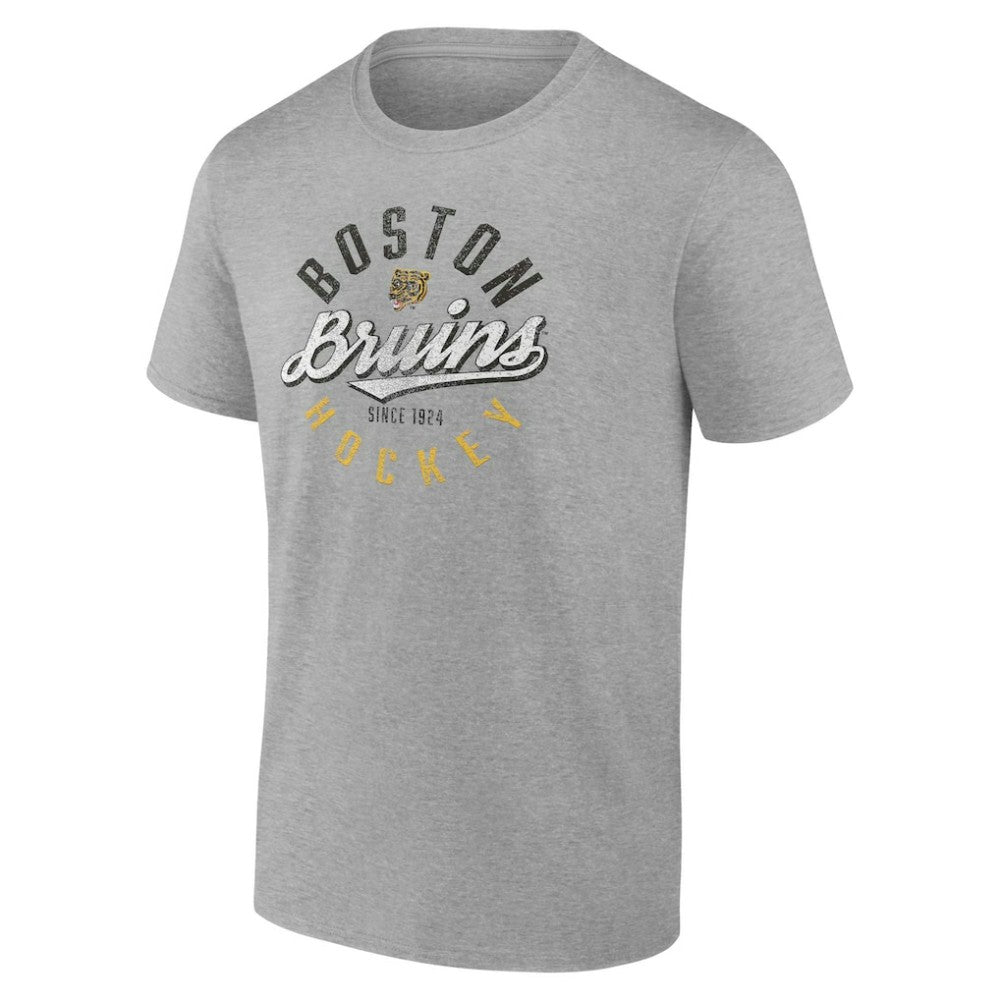 Boston Bruins Fanatics Emblem T-Shirt - Gray | Fanatics discount