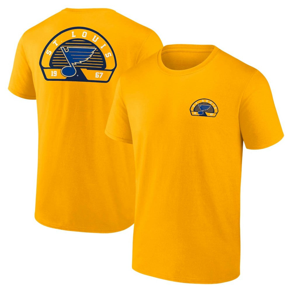 St. Louis Blues Fanatics Valor T-Shirt - Gold | Fanatics near me