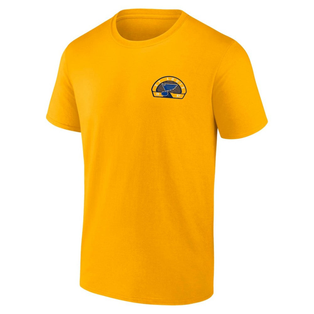 St. Louis Blues Fanatics Valor T-Shirt - Gold | Fanatics near me