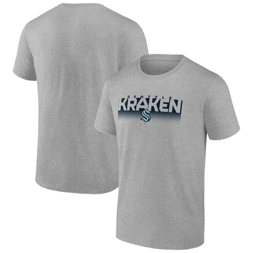 Seattle Kraken Fanatics Iconic T-Shirt - Gray | Fanatics Lifestyle