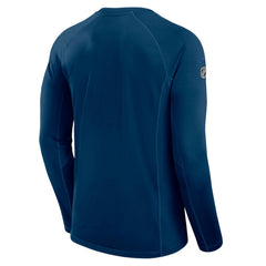 Seattle Kraken Fanatics Authentic Pro Rink Tech Raglan Long Sleeve T-Shirt - Deep Sea Blue | Fanatics online
