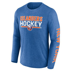 New York Islanders Fanatics Sweep Iconic Synthetic Long Sleeve T-Shirt - Heather Royal | Fanatics online