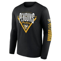 Pittsburgh Penguins Fanatics Headline Long Sleeve T-Shirt - Black | Fanatics on sale