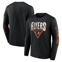Philadelphia Flyers Fanatics Headline Long Sleeve T-Shirt - Black | Fanatics discount