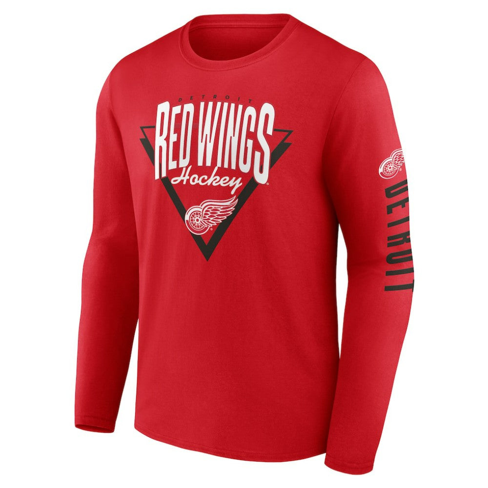 Detroit Red Wings Fanatics Headline Long Sleeve T-Shirt - Red | Fanatics on sale