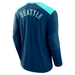 Seattle Kraken Fanatics Iconic Exclusive Long Sleeve T-Shirt - Deep Sea Blue | Fanatics sale
