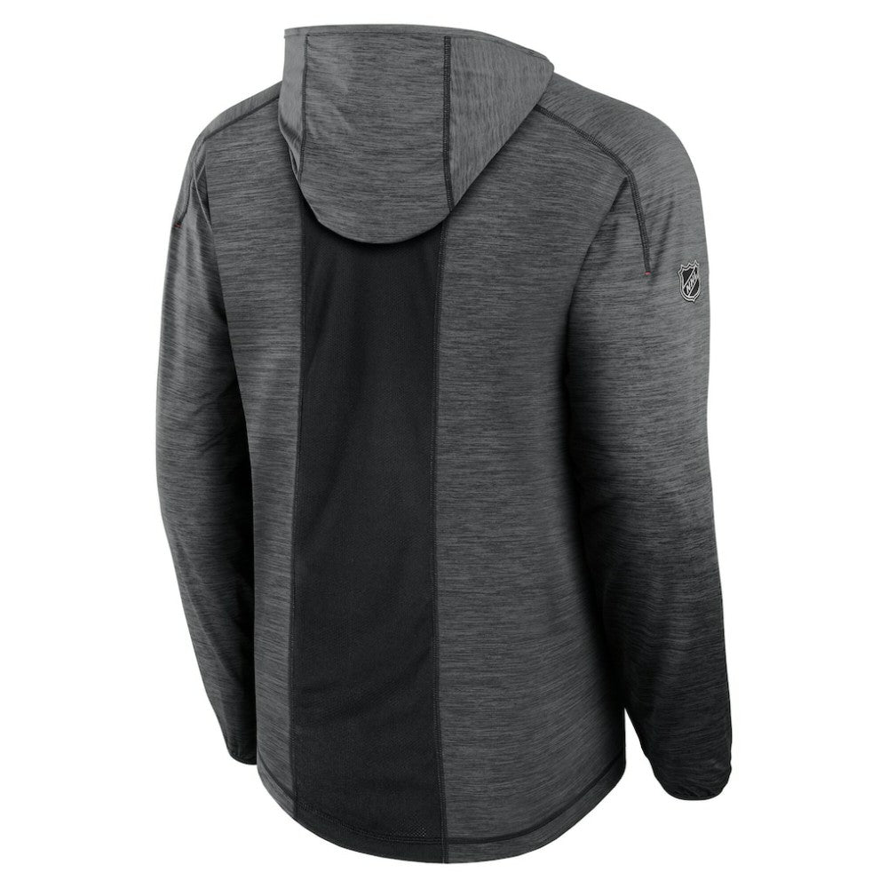 Calgary Flames Fanatics Authentic Pro Rink Pullover Hoodie - Heather Charcoal | Fanatics online