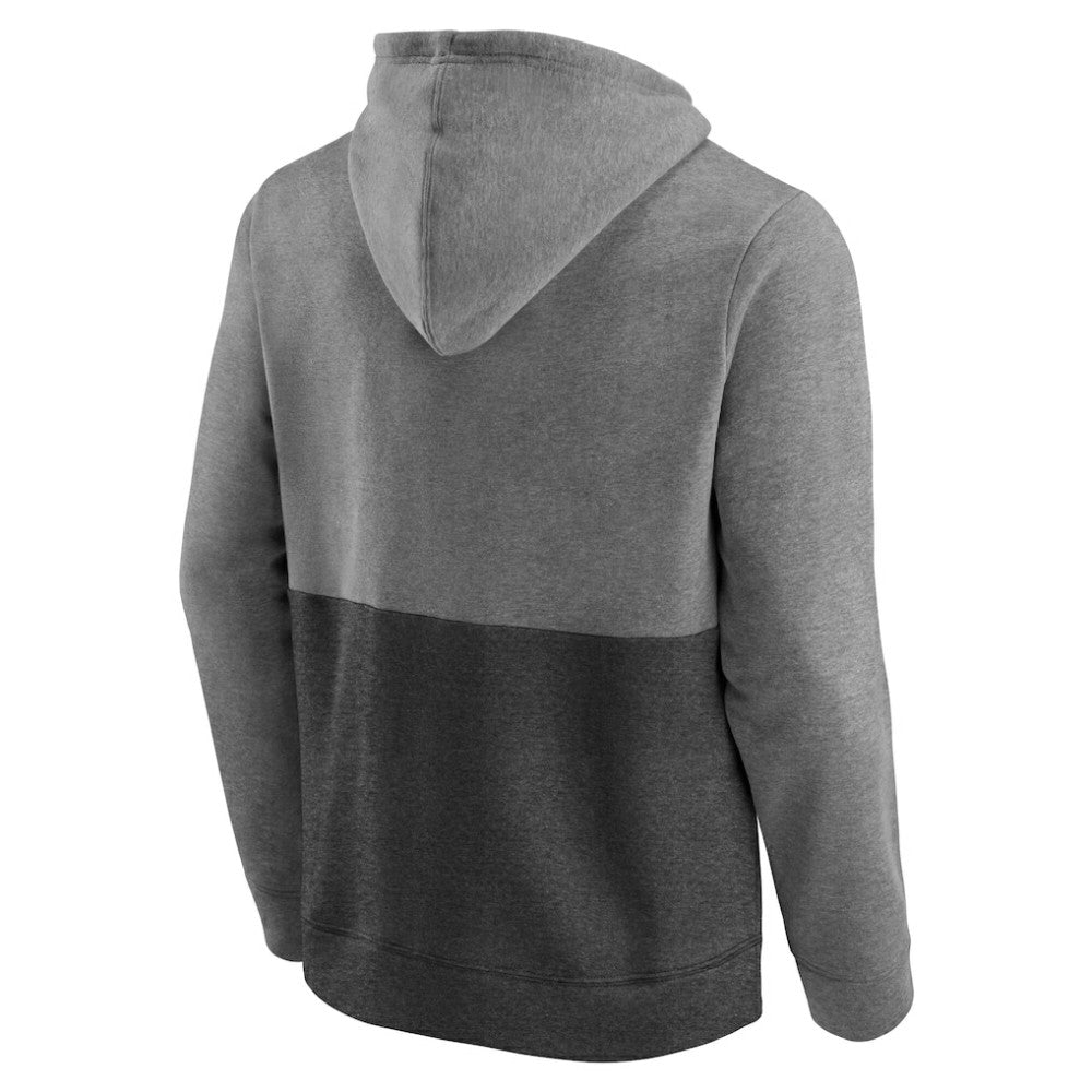 Los Angeles Kings Fanatics Block Party Signature Pullover Hoodie - Heather Gray/Heather Charcoal | Fanatics on sale
