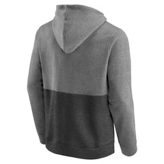 Los Angeles Kings Fanatics Block Party Signature Pullover Hoodie - Heather Gray/Heather Charcoal | Fanatics on sale