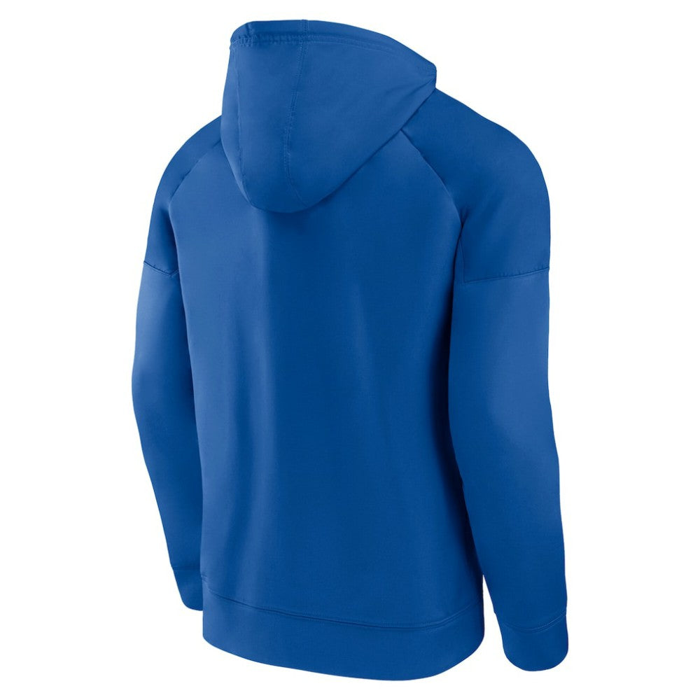 St. Louis Blues Fanatics Iconic Defender Raglan Pullover Hoodie - Royal | Fanatics near me