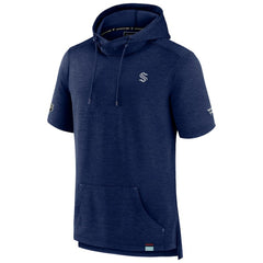 Seattle Kraken Fanatics Authentic Pro Pullover Hoodie - Heather Deep Sea Blue | Fanatics on sale
